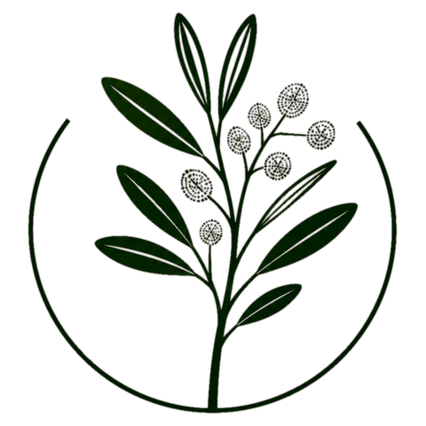 Rooted sprig logo